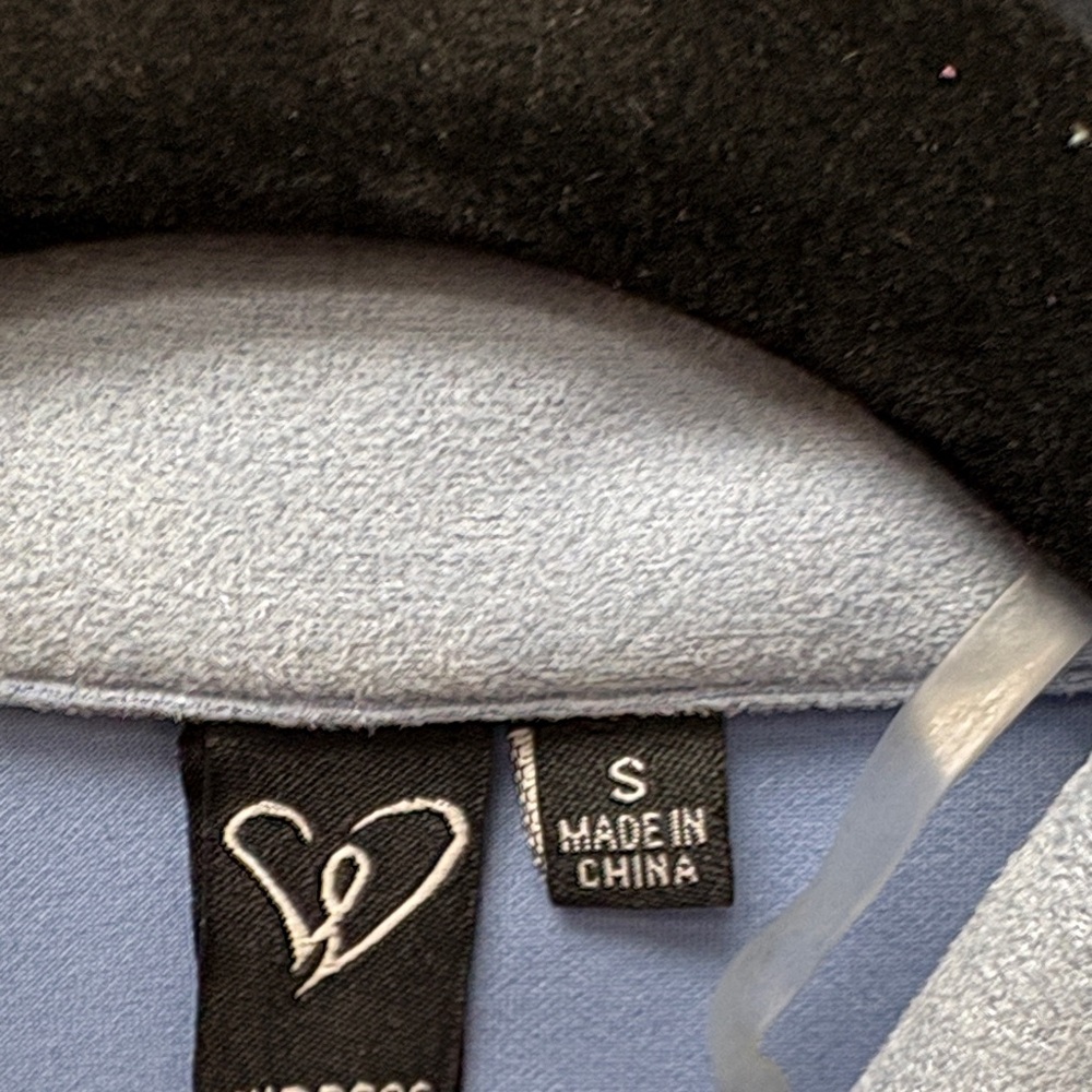 Windsor Light Blue Fringe Utility Jacket - Picture 4 of 6